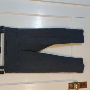 Lululemon Dark Grey Crop Leggings, 6